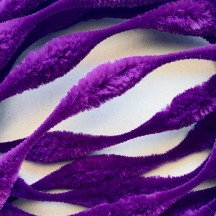 Large 5" Bump Chenille in Violet Purple ~ 1 yd.